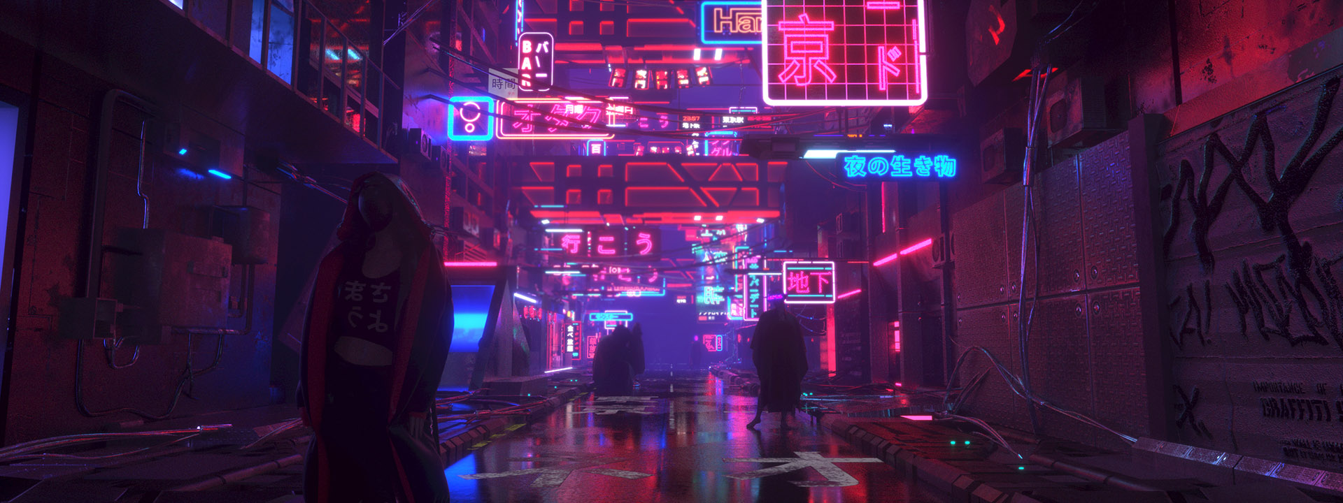 霓虹东京艺术图