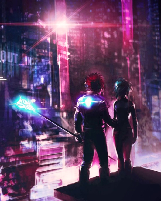 Red 与 Aphelion 人设稿