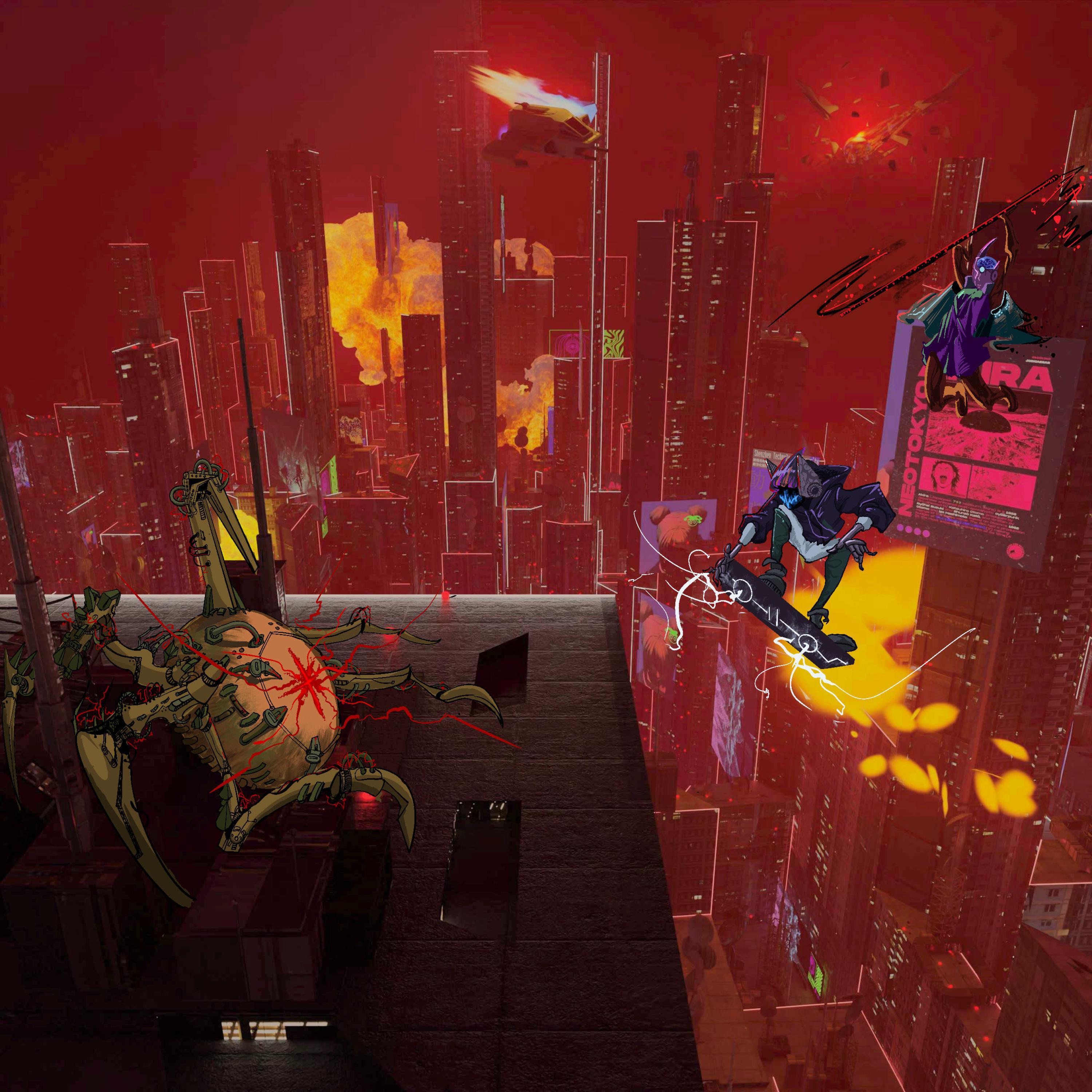 簡諧點源第二张录音室专辑《血紅都會》正式发行